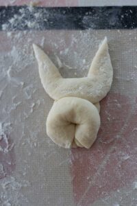 Brioches lapins Pâques