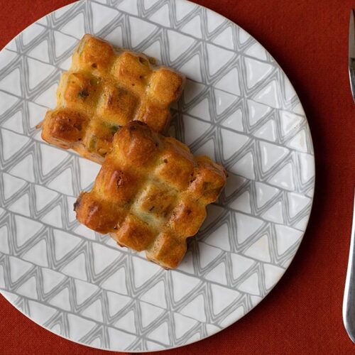 Cake aux poireaux et au chorizo petites tablettes Demarle