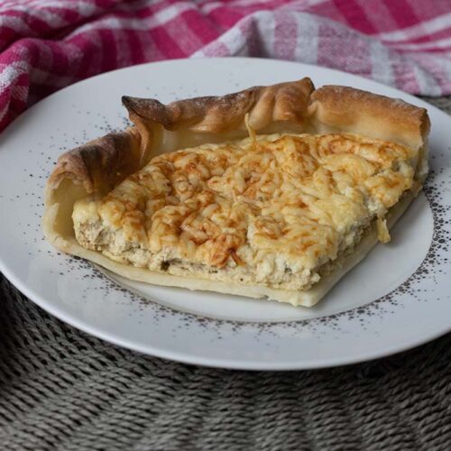 Tarte au thon et au fromage blanc