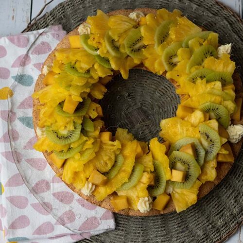 Tarte couronne aux fruits de saison demarle