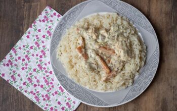 Blanquette de saumon (recette de Cyril Lignac)