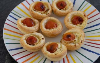 Mini tartelettes Boursin et Tomates cerises