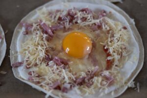 Wraps façon carbonara 1