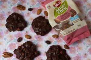 Cookies brownies amandes noix de pécan et cranberries 1