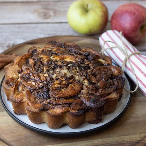 Moelleux pommes cannelle de Cyril Lignac moule marguerite Demarle Flexipan