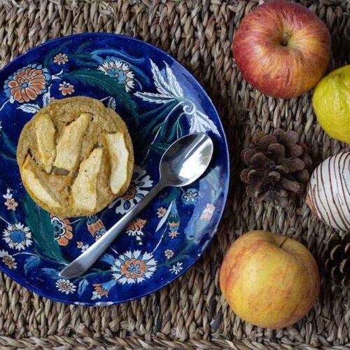 Clafoutis aux pommes et au citron grands ronds Demarle Flexipan