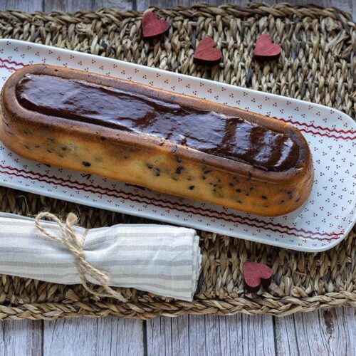 Délice poire chocolat moule à bûche savarin Demarle Flexipan