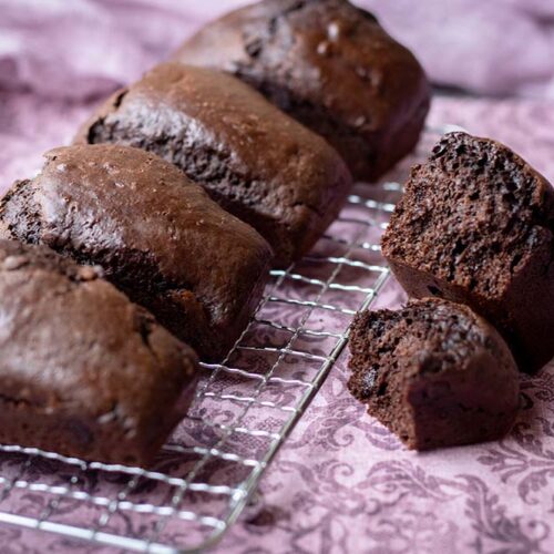 Mini cakes Cacao Nutella