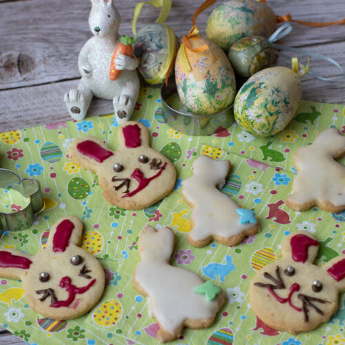 Petits gâteaux lapins citronnés