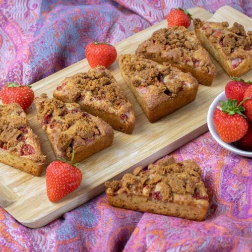 Moelleux Fraises Spéculoos triangles Demarle Flexipan