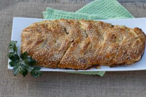 Tresse feuilletée courgettes Vache qui rit 1